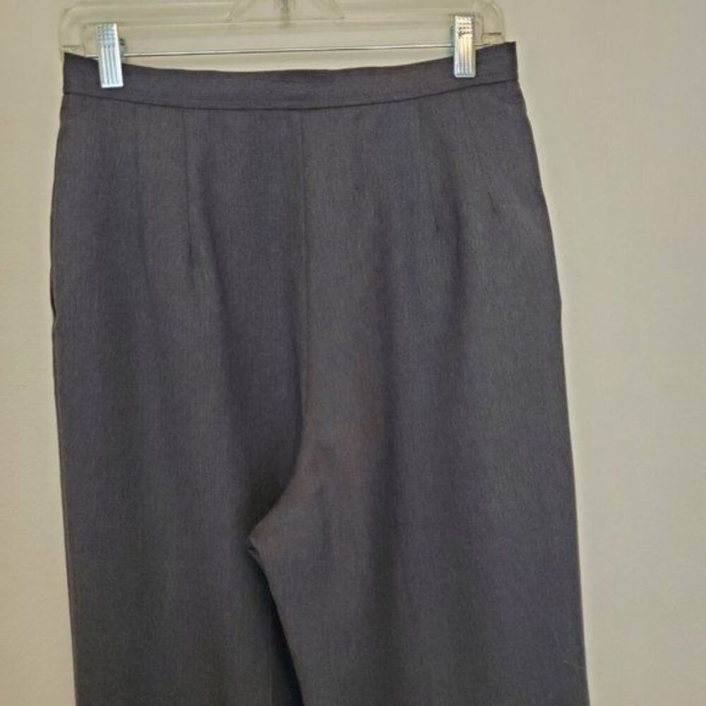 Pendleton gray wool pleat front pants lined - Picture 10 of 12